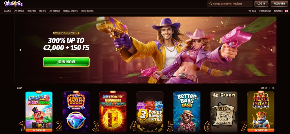 screenshot van no cruks casino westace nederland